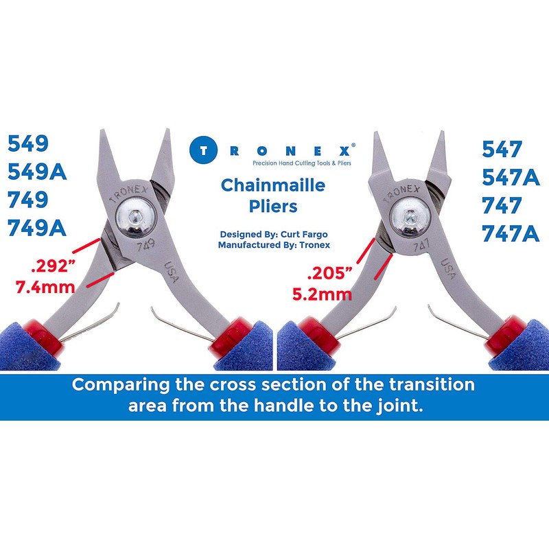 Pliers – Tronex Stubby Flat Nose Ver 2 – Chainmaille