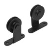 CCJH Sliding Barn Door Hardware Hangers Rollers Only 2pcs, NO