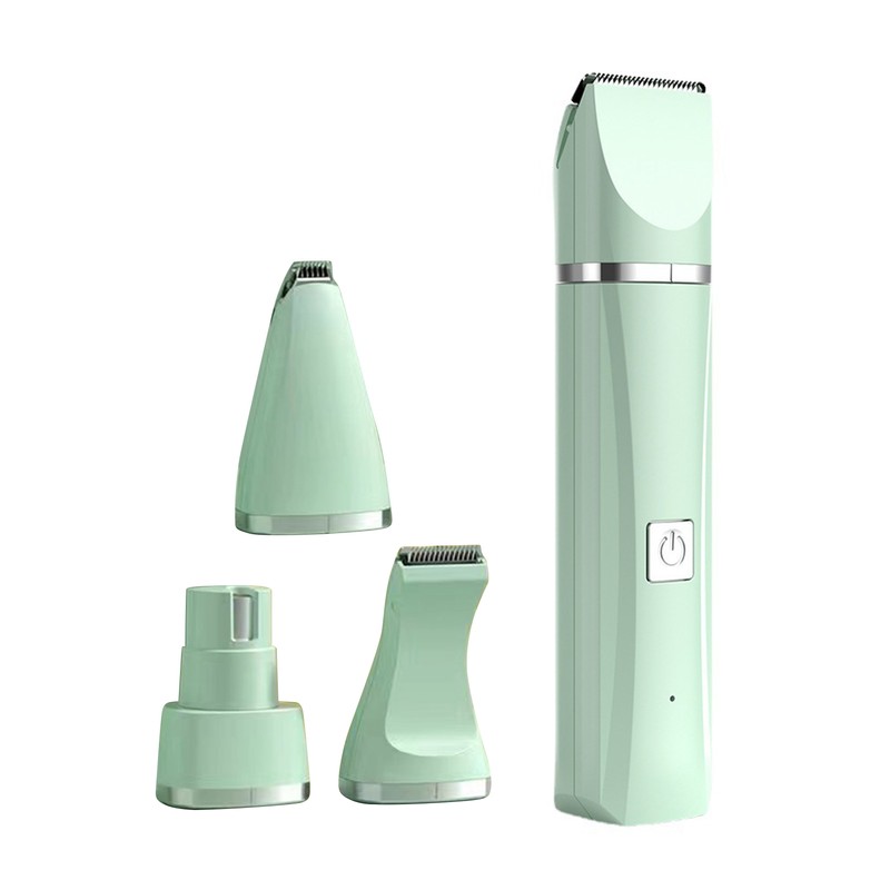 Pet Hair Trimmer 4 in 1 Rechargeable Low Noise Safe