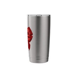 Red Ribbon Ribbons Stainless Steel Insulated Tumbler