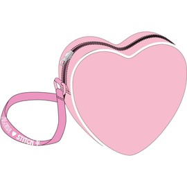 CERDÁ LIFE'S LITTLE MOMENTS Unisex Heart Bag Clutch, Multicoloured, multi-coloured