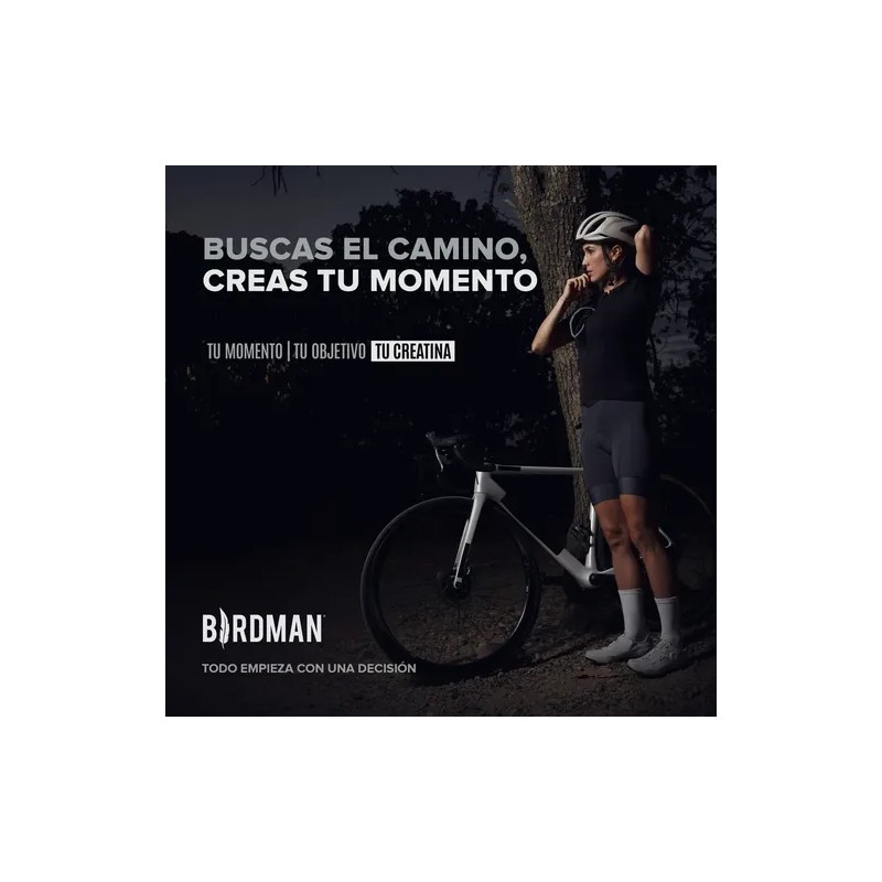 Creatina Monohidratada Birdman en Cápsulas para Entreno y Recuperación