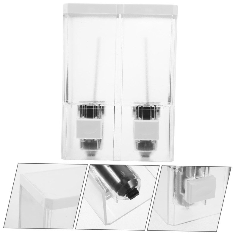Ciieeo Push Soap Dispenser Foaming Soap for Bathroom Wall Mount