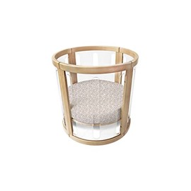 Babyhood Amani Bebe Jersey Cotton Round Fitted Sheet, Reed