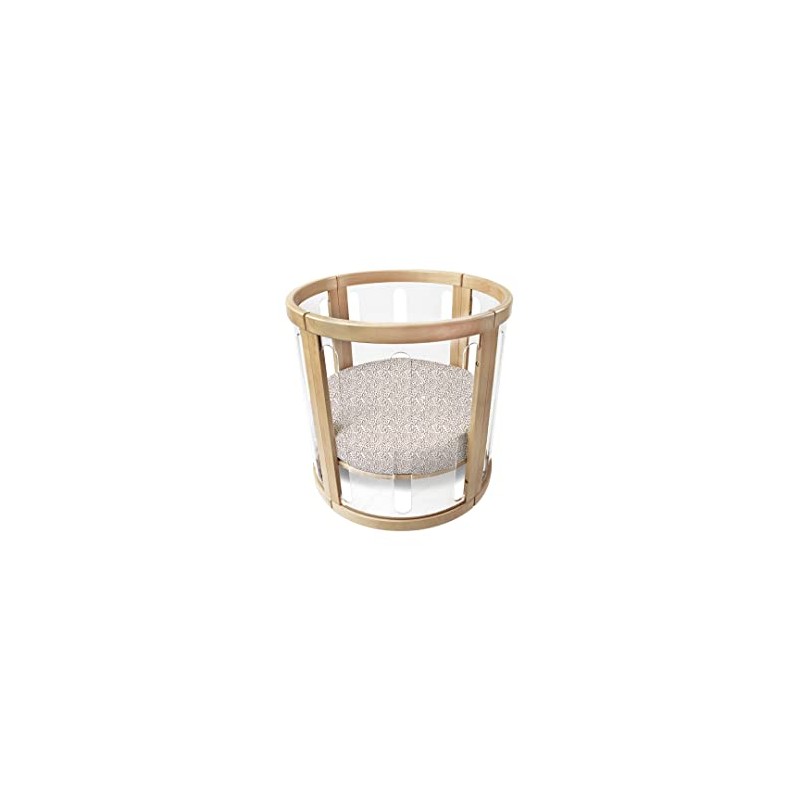 Babyhood Amani Bebe Jersey Cotton Round Fitted Sheet, Reed