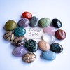 TRUENRGY Green Opal Palm Stone With Emotional Balance Effect -