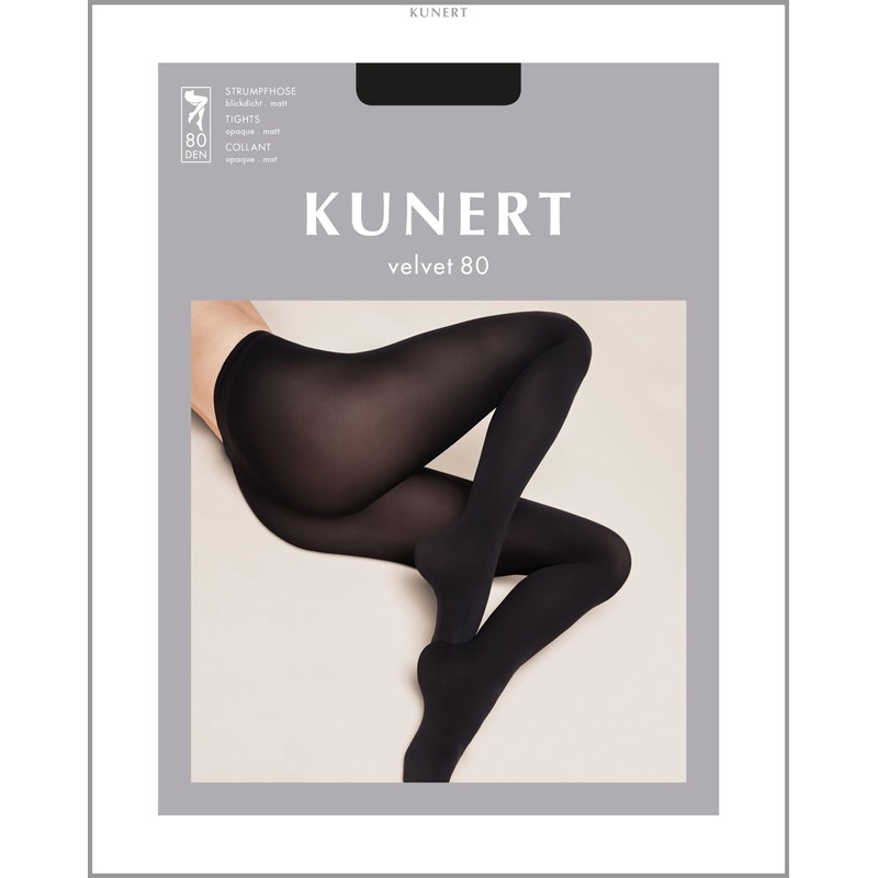 KUNERT Women's Tights Velvet 80 Opaque Matt 80 Denier, Marine