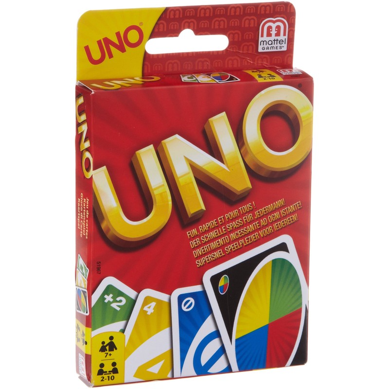 Mattel Games Mattel 51967-0 - UNO, Kartenspiel