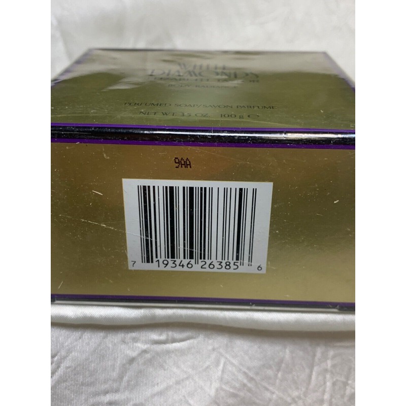Elizabeth Taylor White Diamonds 100g Perfumed Soap (new with box
