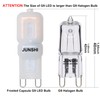 JUNSHI G9 LED Bulb 2.5W(20W 25W Halogen Equivalent) 3000K Warm