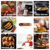 K-MART Meat Thermometer with Foldable Food Temperature Probe, Waterproof Food