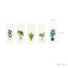 Monolike Magnetic Bookmarks Garden Plant, Set of 5