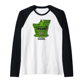 Home Castle Grayskull He Man Toy 1980 Raglan Baseball Tee