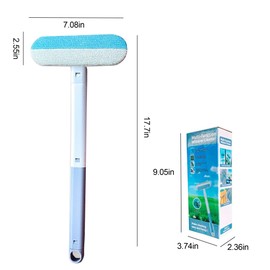GFZYHEBEI Mesh Screen Cleaner Brush Outdoor Window Screen Cleaner Tool Detachable 4 in 1 Wet and Dry Dual-Use Brushes for Couch Carpets Reusable