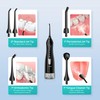 COSLUS Water Dental Flosser Teeth Pick: Portable Cordless Oral Irrigator