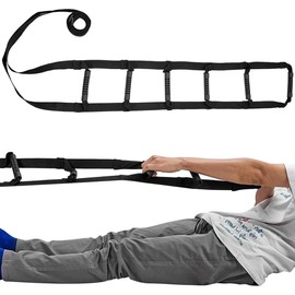 Assist Bed Ladder,Pull Up Assist Device,Adjustable Rope Ladder Straps,Rope Ladder,Tension Band with 6 Handles,for Elderly,Injury,Handicap Patient,Pregnant