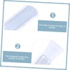Hohopeti 1Pc Glass Measuring Cylinder with Stopper Thick Graduated Laboratory