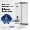 AIKE 37oz Surface Mount Stainless Steel Soap Dispenser for Commercial,Brushed