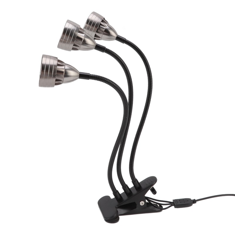 Indoor Plants Light Full Spectrum LED Plant Grow Light Clip