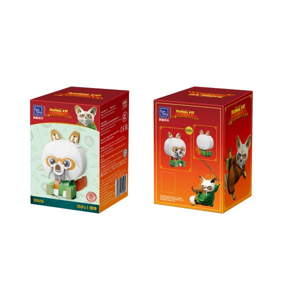 Kung Fu Panda: Shifu Sitting Baby Series 147-Piece Buildable Figure