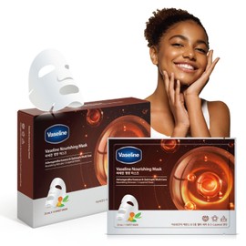 Vaseline Nourishing Face Facial Mask Sheet - Skin Care Essence, HYDRATION RETENTION, SKIN BARRIER REINFORCEMENT [Made in Korea]