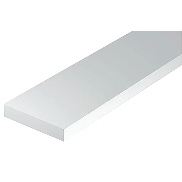 Evergreen 70EG107 Scale Model Flat Rod, 0.01 x 0.2 inches