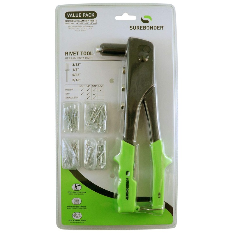Surebonder 8575 Heavy Duty Rivet Tool Kit