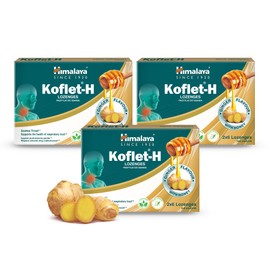 Himalaya Himalaya Herbal Healthcare Koflet-H Lozenges Fortified with Honey Ginger Flavored- 12 Lozenges