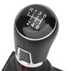 PU Leather Gear Shift Knob with Dustproof Cover Boot 6