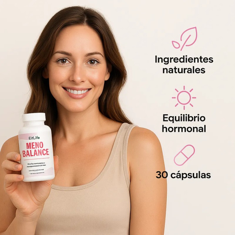 Menobalance Menopausia 30 Das Bochornos Sofocos Hormonal Sin Sabor