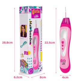 Asheyya Hair Braiding Kit for Girls, Hair Braider for DIY Hair Accessories Beads Age 5-10 Years Old Girls