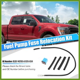 HOPESPANNER Fuel Pump Fuse Relocation Kit Terminal Kit for Ford F-150 2009 2010 2011 2012 2013 2014 Replaces EL3Z-14293-A 926-034 Replace Parts Vehicle Components