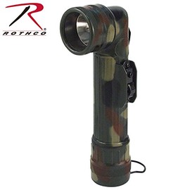 Rothco G.I. Type D-Cell Flashlights, Woodland Camo