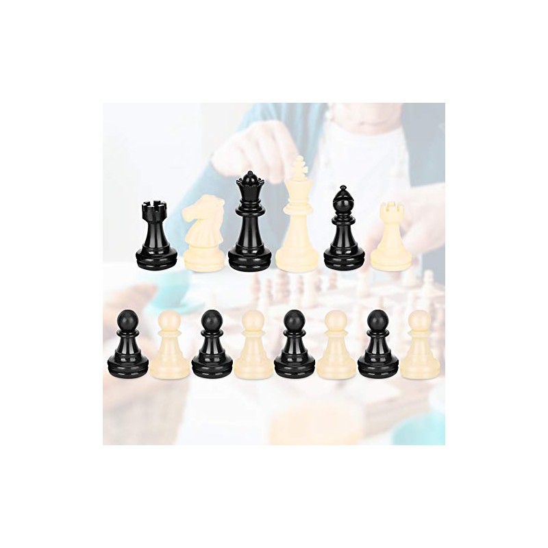 Juego de Ajedrez Completo - 32 Piezas de Ajedrez Estándar