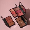 Rubor Trio Adara Paris Profesional Tono Del Maquillaje 04 Fressia