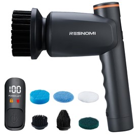 Electric Spin Scrubber, Cordless Bathroom Cleaning Brush, 2 Speeds