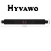 HYVAWO Waist Belt Neoprene Padded Gym Pulley Strap with Rings