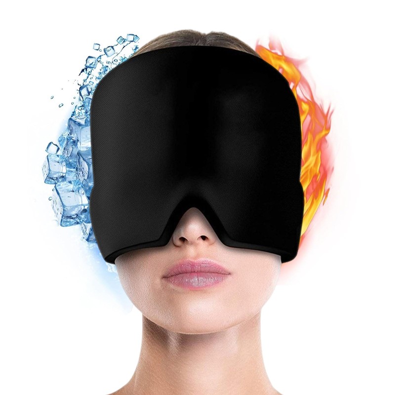 Migraine Mask, Headache Mask, Headache Hat, Cold Therapy Cap, Sleeping
