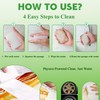 Magic Sponge Eraser, 50Pcs White Melamine Cleaning Sponges, Multi-Use Non-Scratch