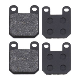 ECSiNG Brake Pads Compatible with Peugeot Speedfight 2 Jetforce C-Tech Elyseo 50 Front and Rear Wheels Half Metal 45 x 35 mm 25 mm Hole Diameter 2 Pairs