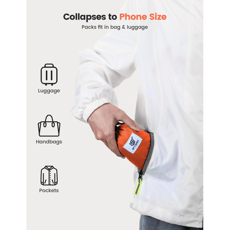 SKYSPER ISHELL16 Flatbar Lightweight Hiking Backpack with RFID Security Daypack