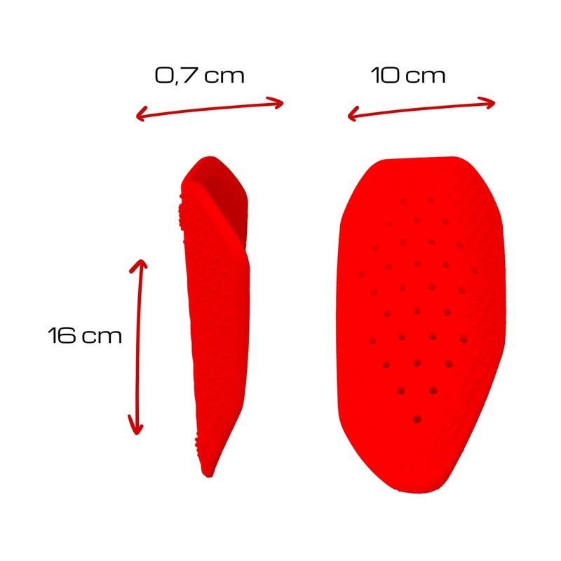 Fo4urce Shin Pads (Red)