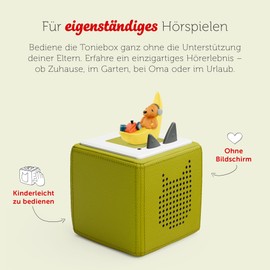 tonies Audio Figures for Toniebox, Ear Bear - Mulles Magic Stones, Audio Book for Children from 3 Years, Playing Time Approx. 37 Minutes