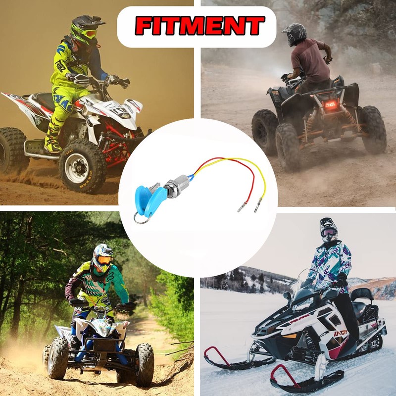 New Olym 2 Wire Ignition Key Switch Lock for Gas