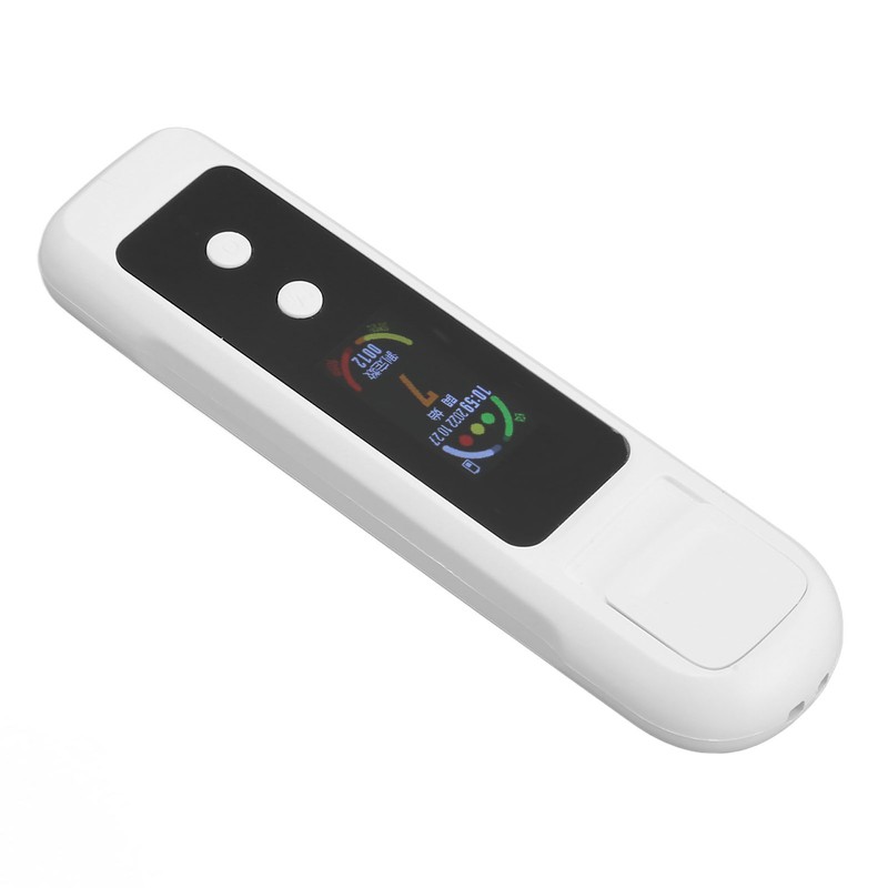 Alcohol Tester H9PRO Portable Contactless Detection White USB 200mAh Rechargeable