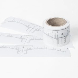 Nord Disposable Eyebrow Rulers, packs of 50 pieces