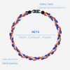 SUPBOMM Baseball Rope Necklaces, League Team Colors Braided Necklace, Baseball