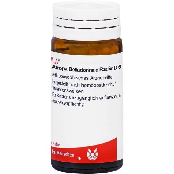 Nicht vorhanden Atropa belladonna e Radix D6 Wala Globuli, 20