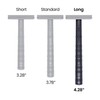 HENSON SHAVING AL13 Replacement Handle, Long, Jet Black