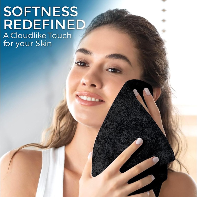 Towelogy® Luxury Flannel Face Cloth | Ultra Soft 100% Cotton